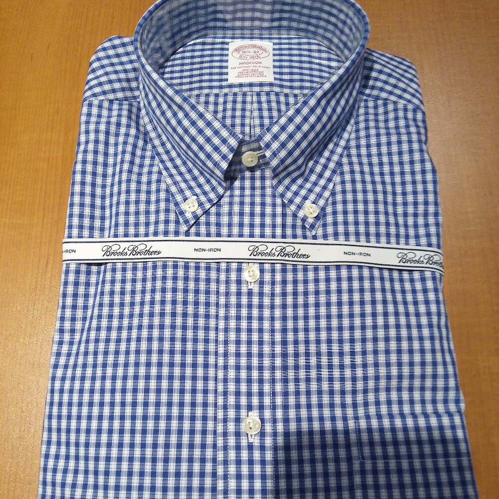 Brooks Brothers Men's Dress Shirt   Size 16 1/2 - 32 #1226